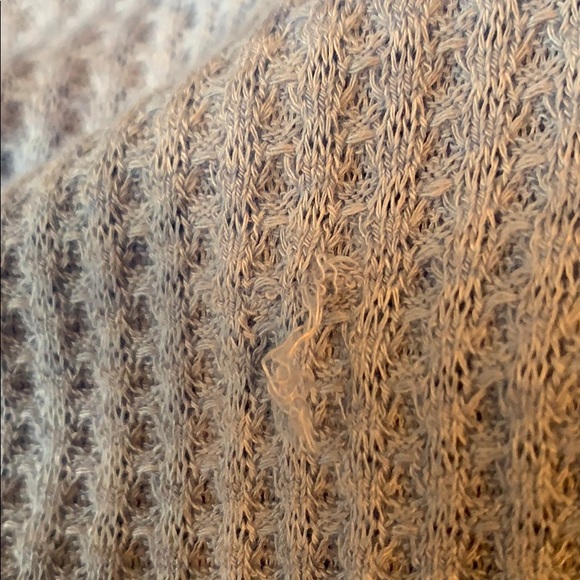 NWT Free People waffle knit Tank - Picture 8 of 8